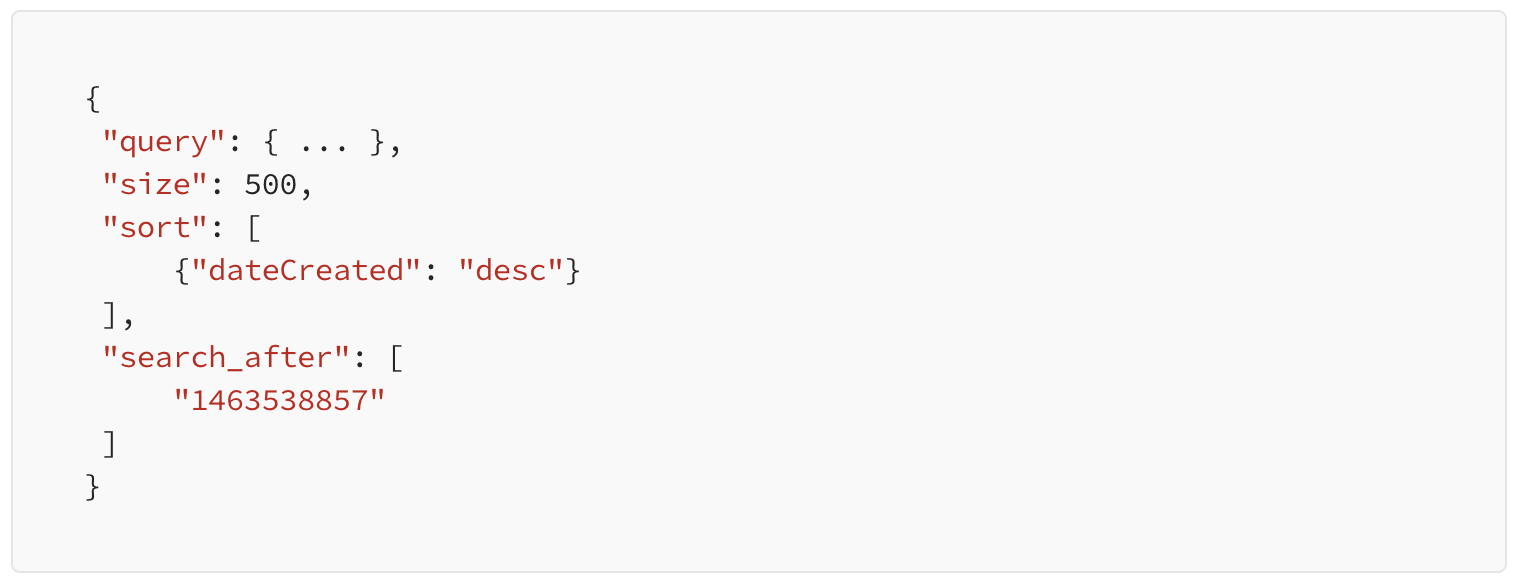 Elasticsearch Pagination Issues - Code Snippet 7