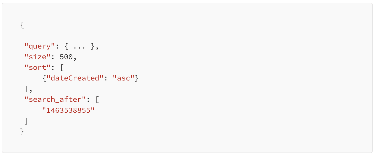 Elasticsearch Pagination Issues - Code Snippet 3