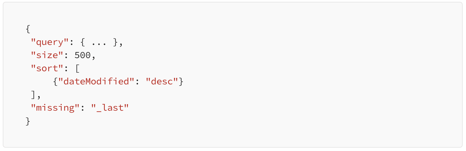 Elasticsearch Pagination Issues - Code Snippet 4