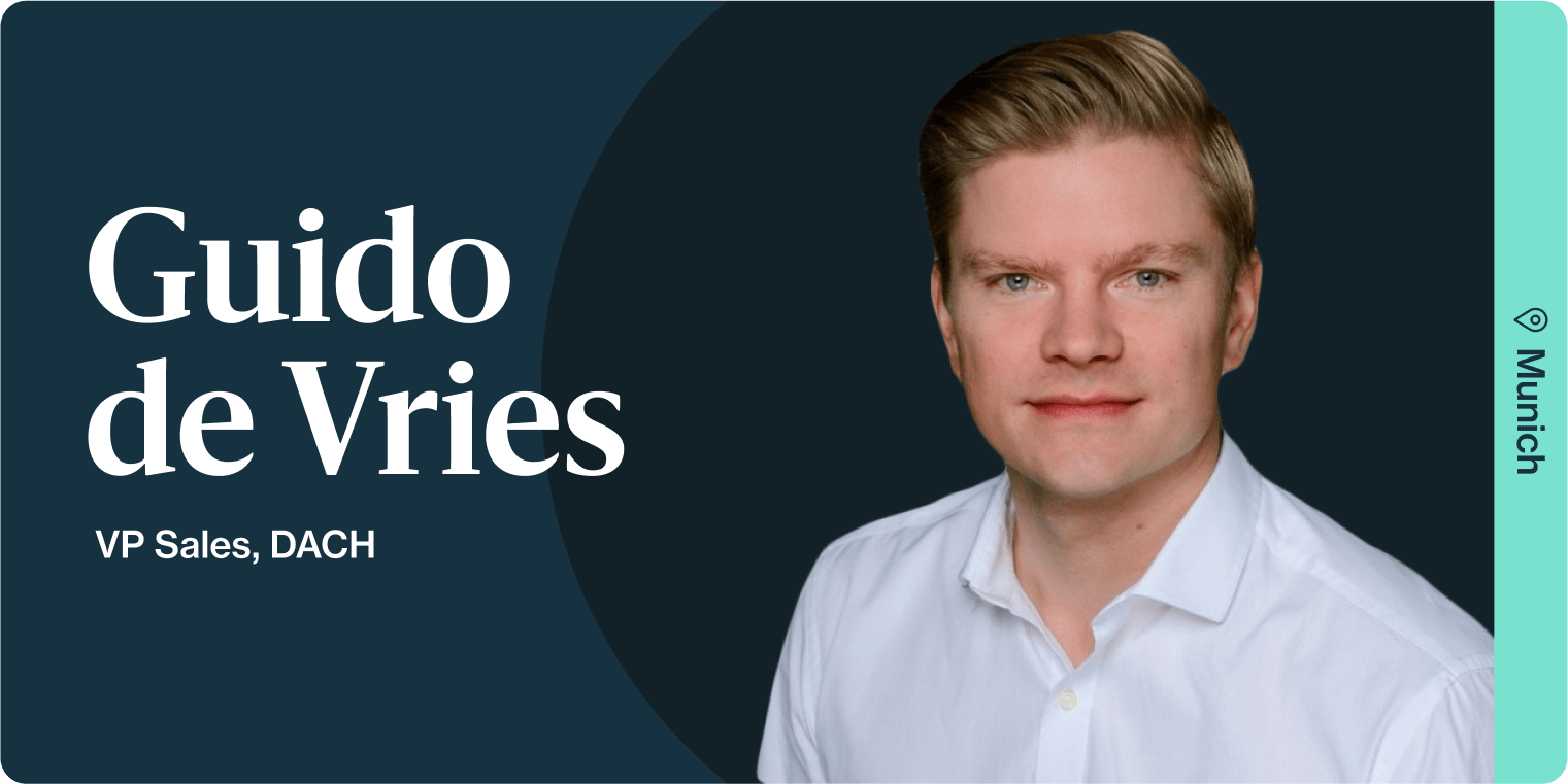 Guido De Vries – VP Sales, DACH 