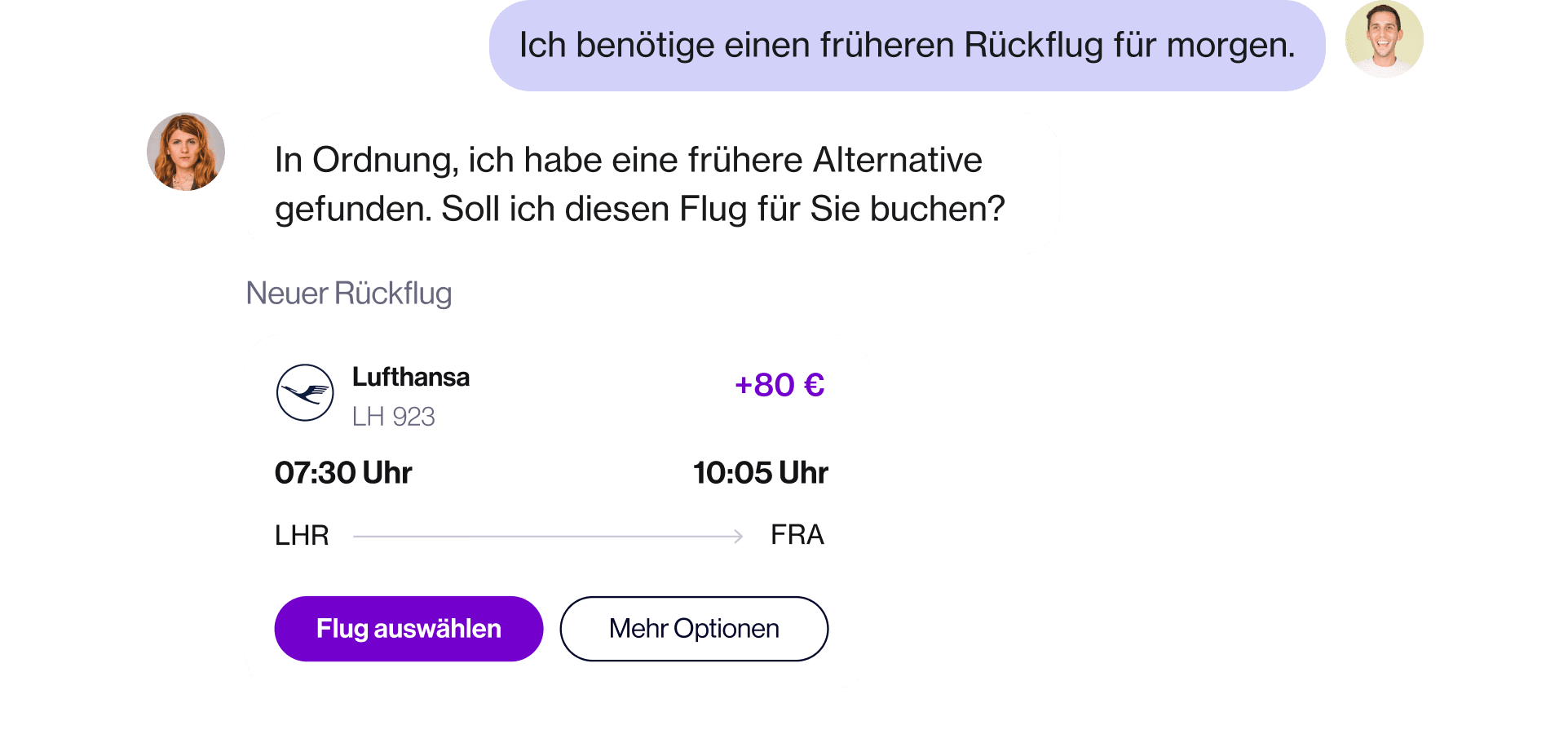 Support in der Reiseorganisation mit Navan Cognition. 