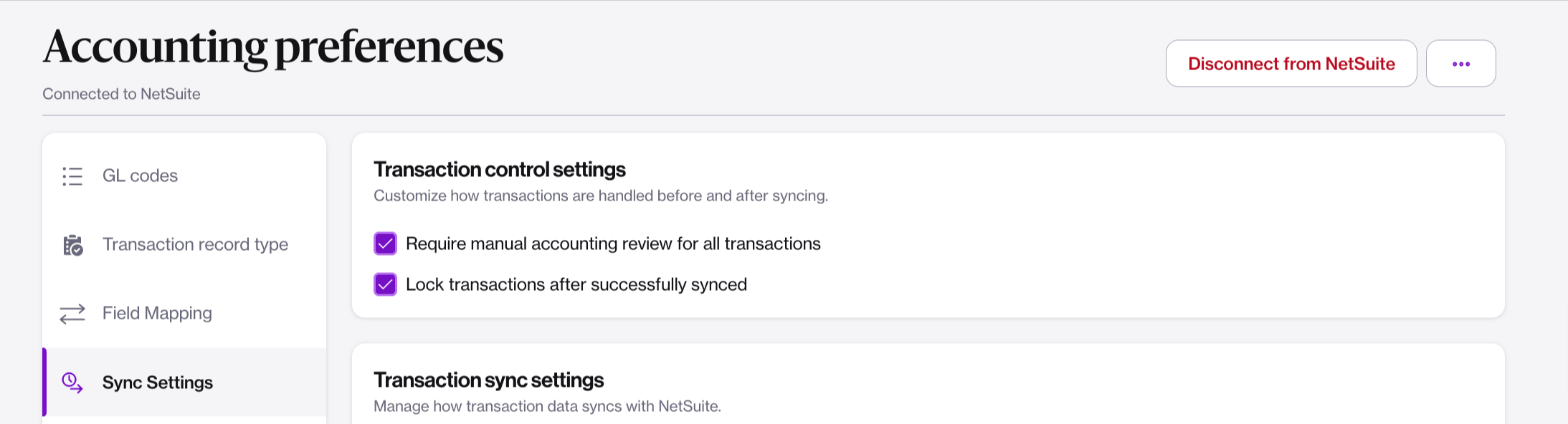 Accounting Review Feature: New Control Settings for Data Integrity