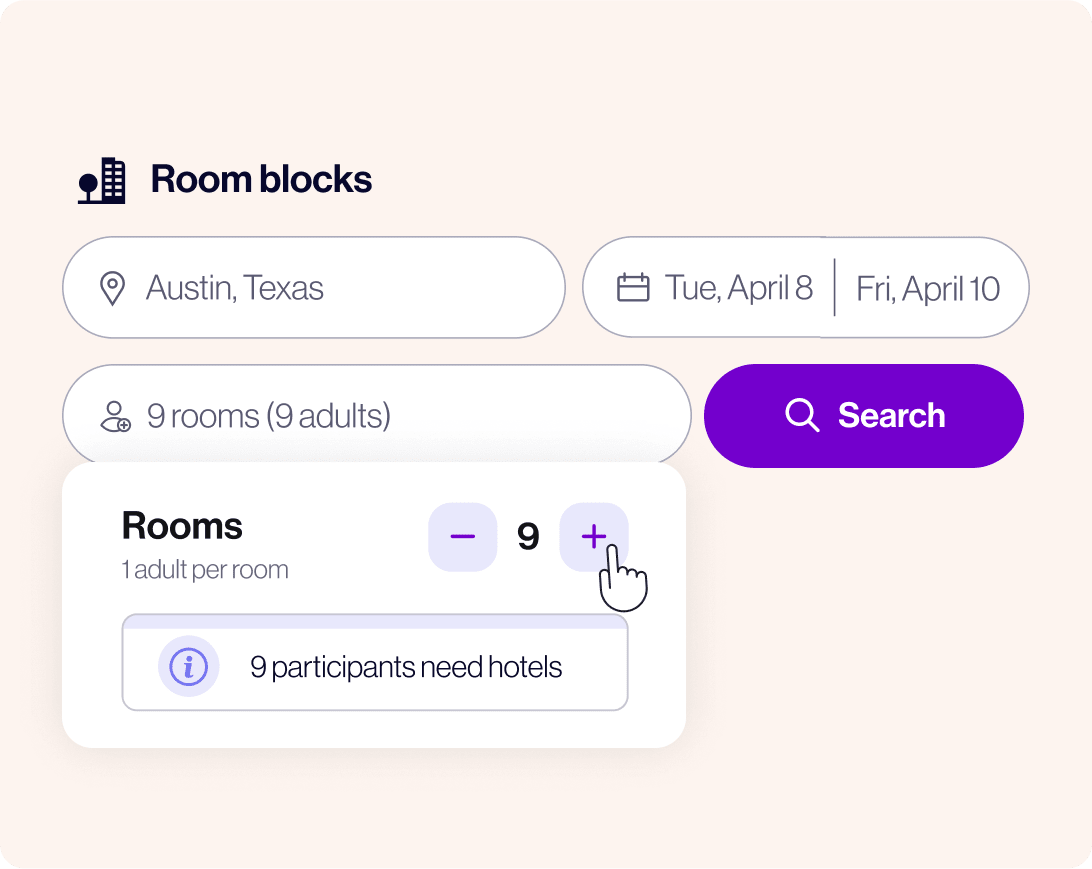 Room blocks