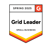 G2 Frühling 2025 Small-Business-Auszeichnung für Grid Leader.