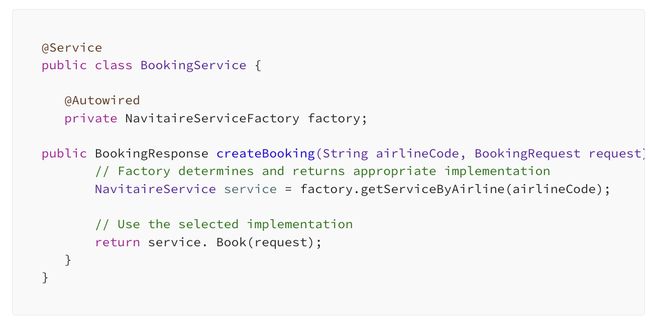 Factory Pattern Implementation 3