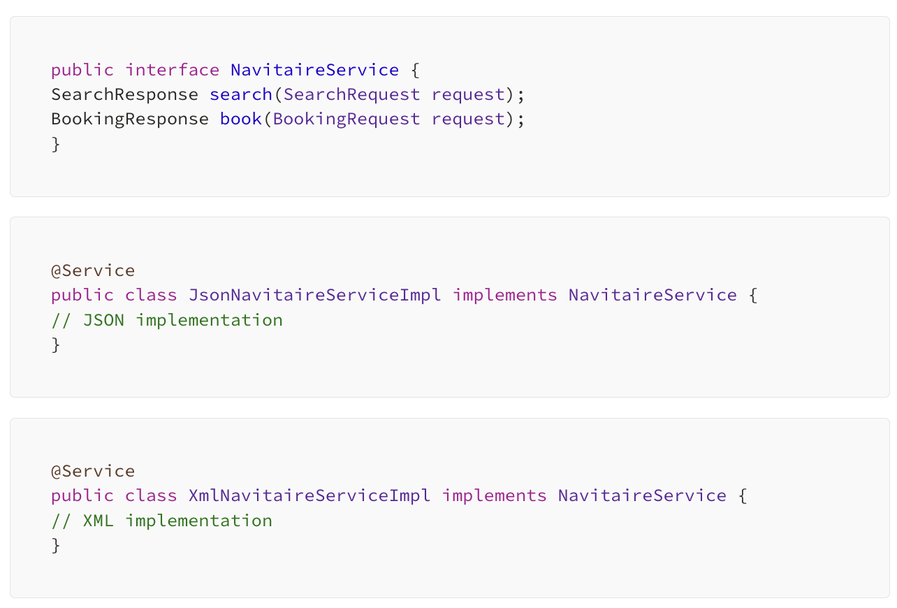 factory pattern implementation 1