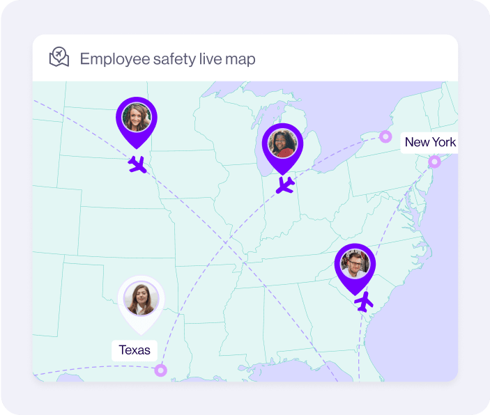 Navan's live traveller safety map