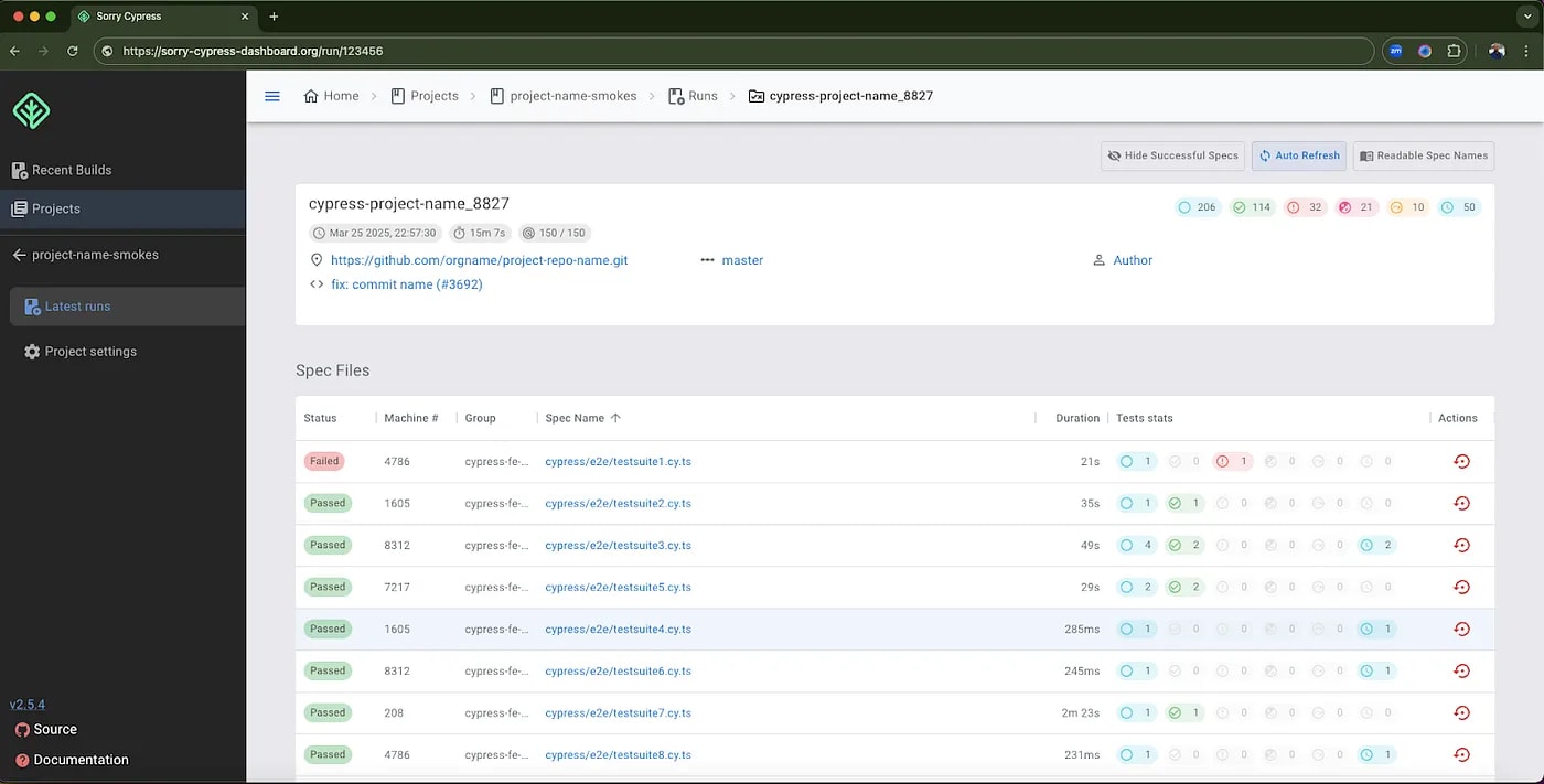 Cypress Screenshot