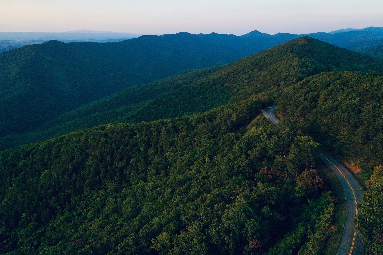 Blur Ridge Mountains 