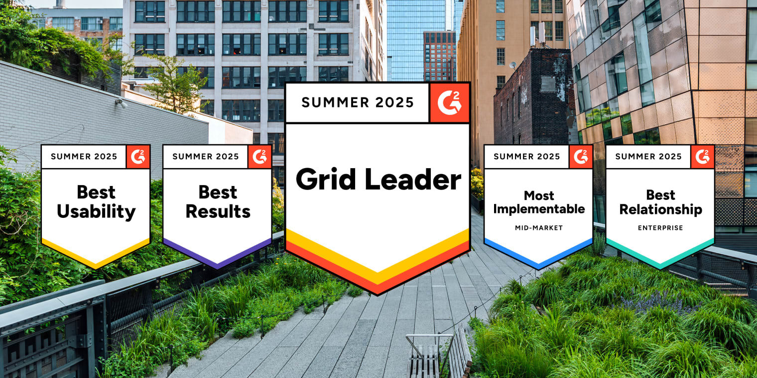 G2 Sommer-Charts 2025 mit Navan als Grid Leader.