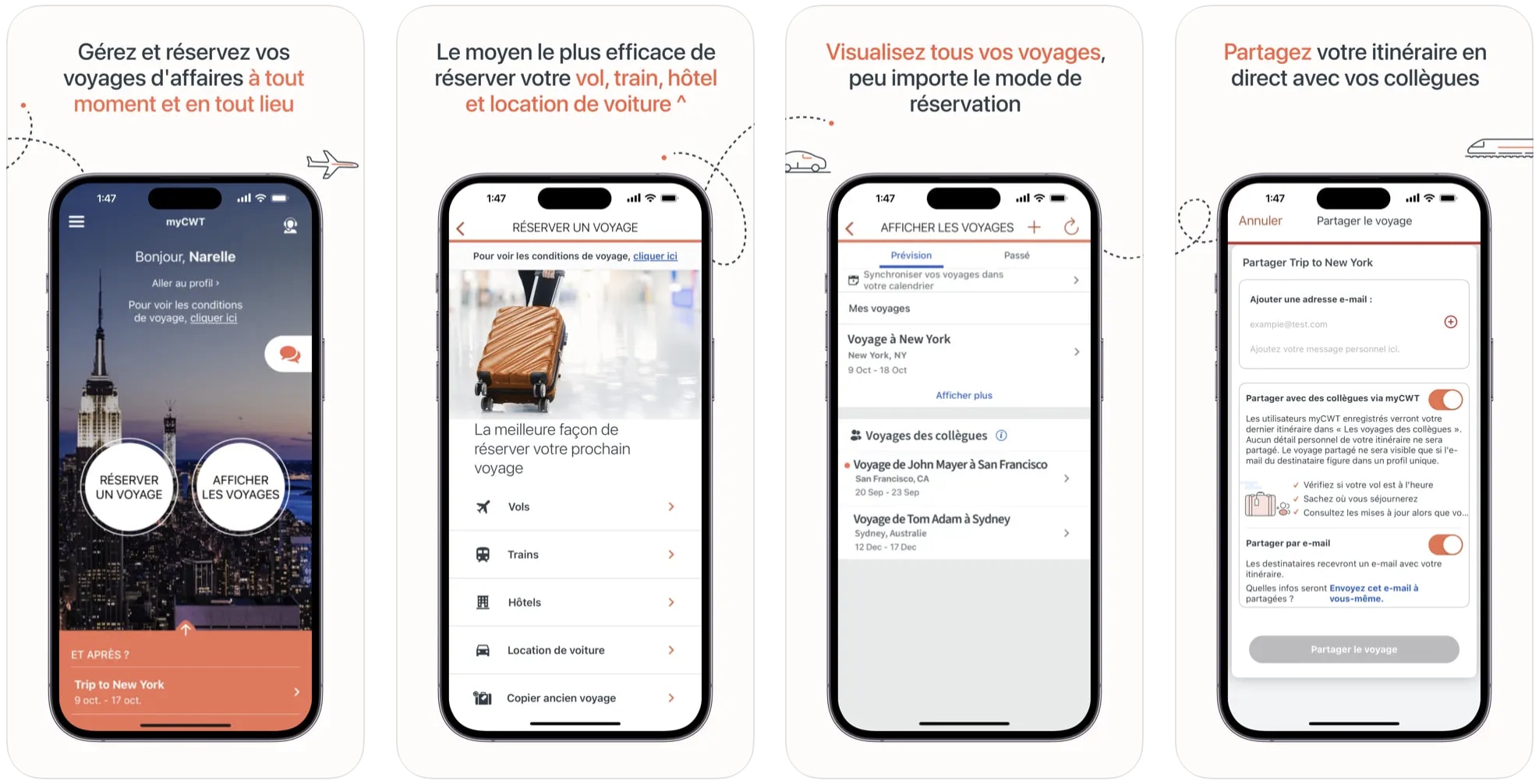 Interface CWT français