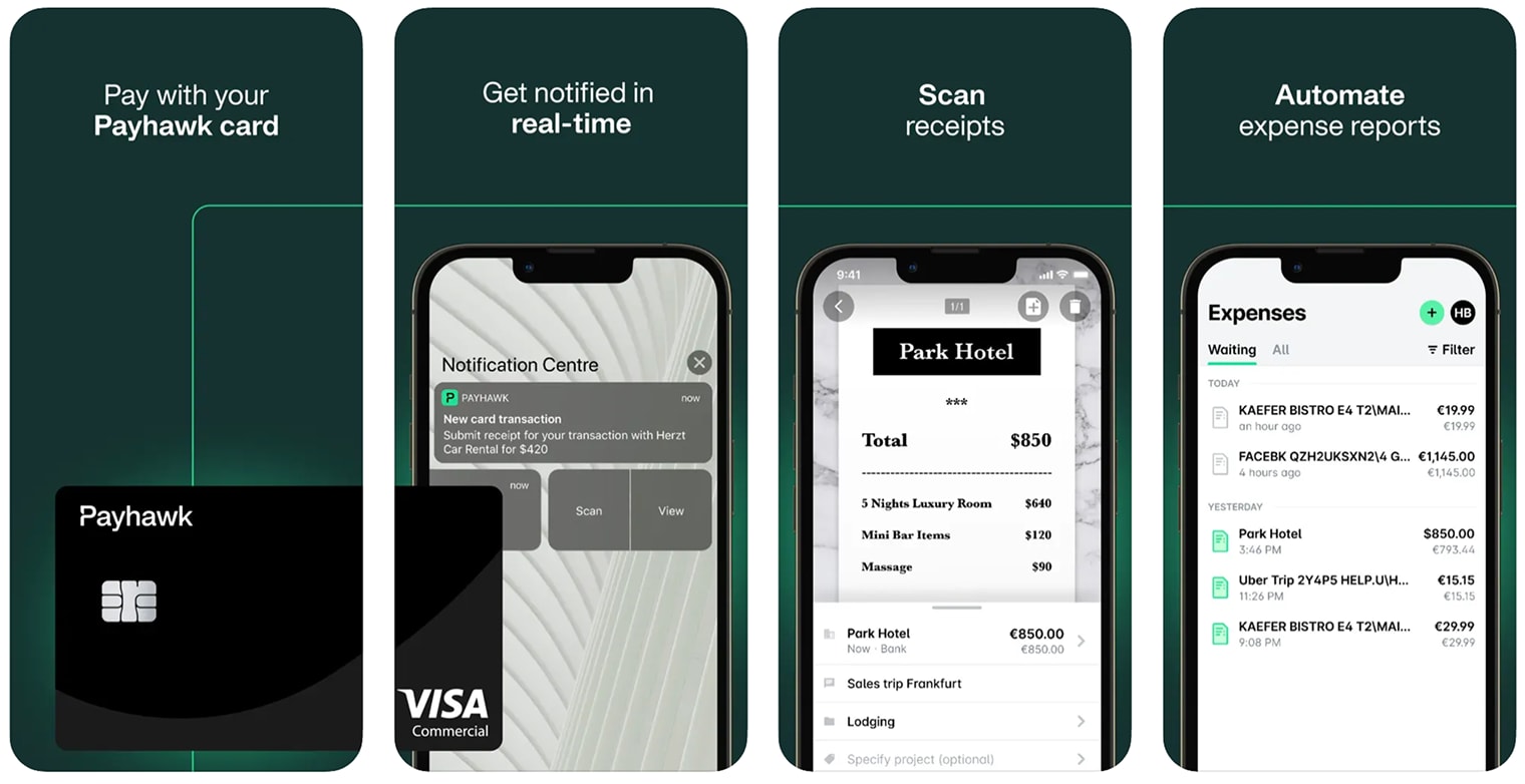 Payhawk app
