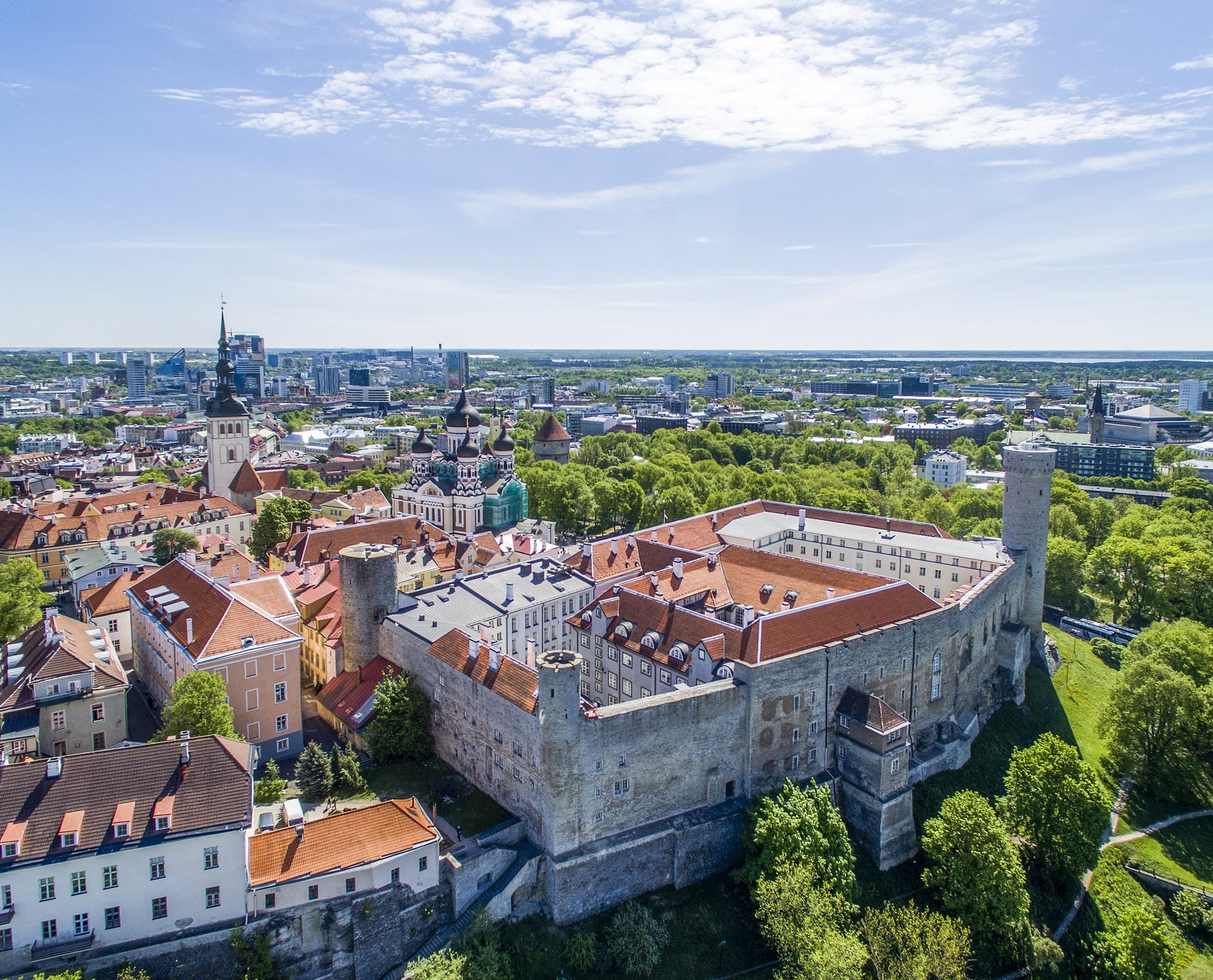 Castle in Tallinn, Estonia