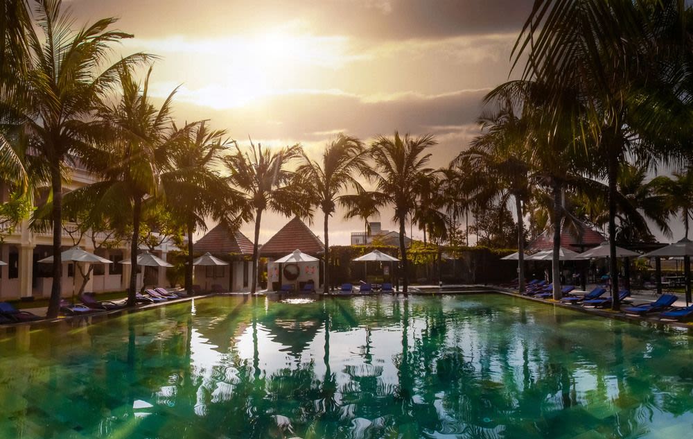 아난타라 계열 리조트가 1박에 20만 원입니다, 여러분!!