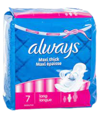 always pads maxi thick long