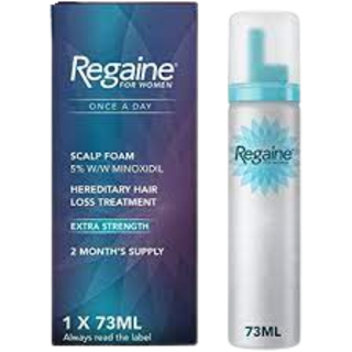 regaine for woman 5percent foam duo