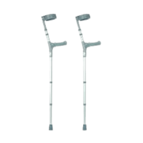 elbow crutches -aluminium adult standard
