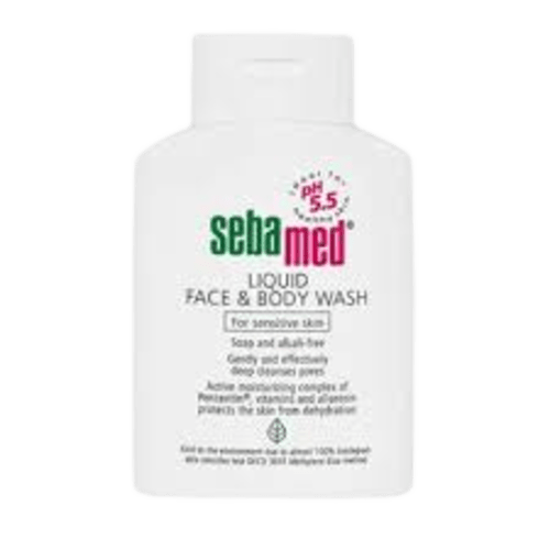 sebamed liquid face & body wash