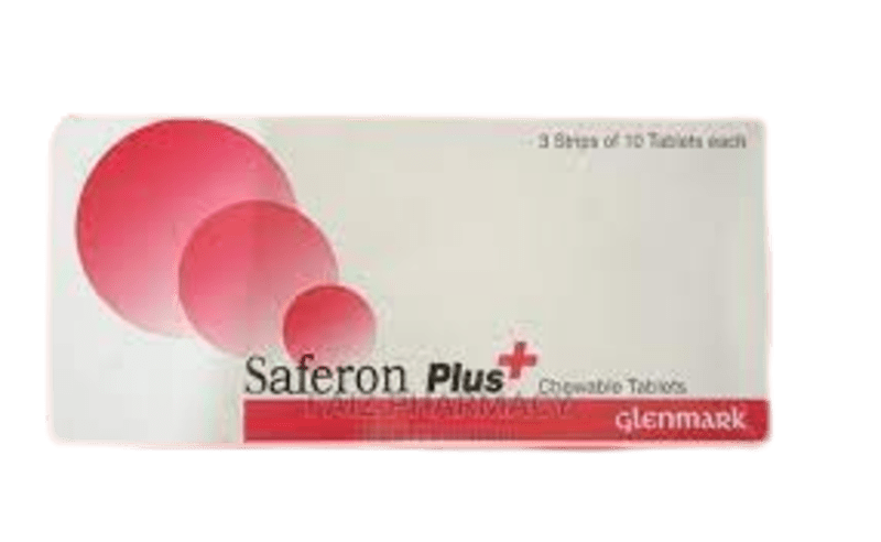 saferon plus chewable tablets