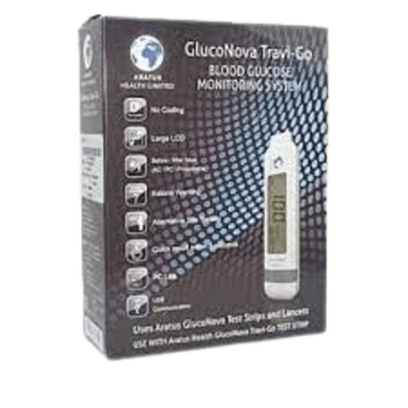 gluconova travigo blood glucose monitor