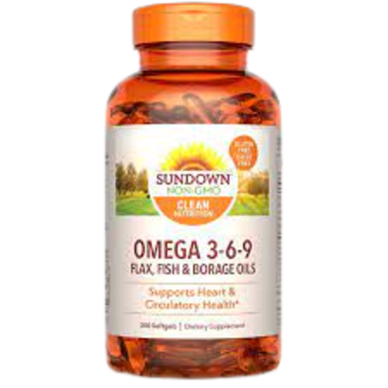 sundown triple omega 3-6-9(fish,flax&borage) oils