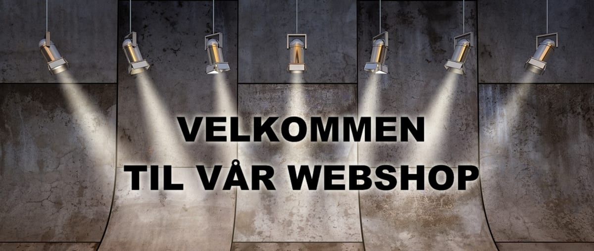 Velkommen til vår webshop