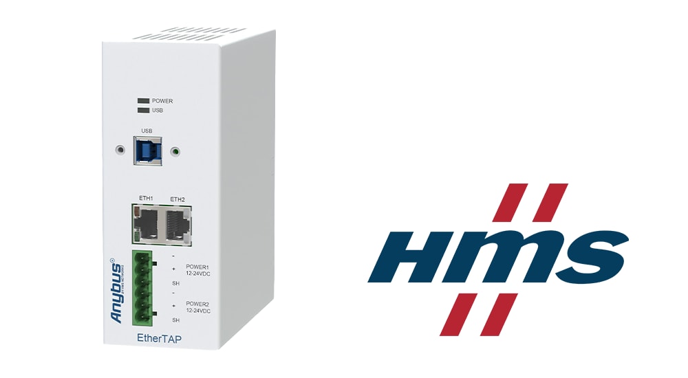 EtherTAP2: 1G - Få innsyn i PROFINET og EtherNet/IP kommunikasjonen