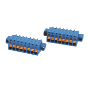 Intrinsically Safe Terminal, 2 x 8-Pole, Clamp