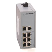 Stratix 2000 Unmanaged Switch 8 Copper, 2 fiber Gigabit