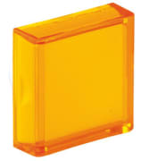 Trykkplate/Linse firkant gul