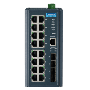 16FE+4SFP Port Managed Ethernet Switch Wide Temp