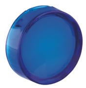 Trykkplate/Linse rund blå