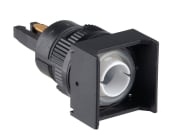 800B 16 mm Maintained Square Push-Button