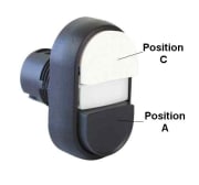 Multi 2-funksj.lystrykkn.u/trykkplate