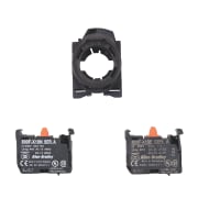 Sokkel m/2 NO kontakter