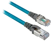 Industriell Patchekabel, 2m, 4-par, RJ45, 100MB