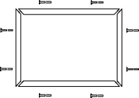Standard Perimeter Trim Kit 500x1500