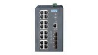16GE PoE + 4G SFP Managed Switch w/ Wide Temp.