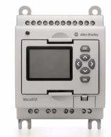 Micro810 PLC 12..24VDC, 8DI (4 combo 0-10V AI), 4DO, trans.