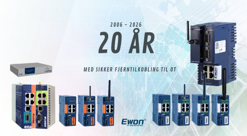 20 år med sikker fjerntilkobling til OT!