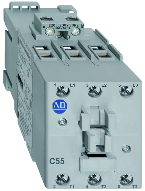 KONTAKTOR 55A AC3, 24VAC SPOLE