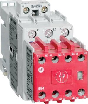 SIKKERH.KONT. 4KW-400V.230VAC SPOLE,1NO+4NC