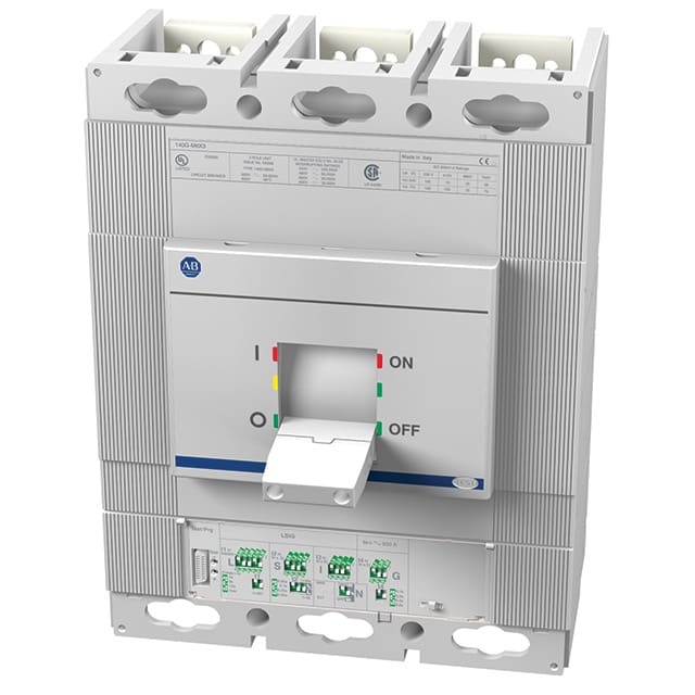 Effektbr. 320-800 str M  3-pol Icu=50KA 400V just.term./magn