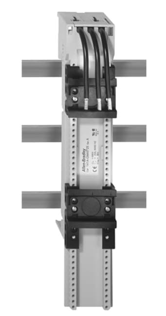 Skinneadapter stand. 63A m/ledn 54mm, med.lang