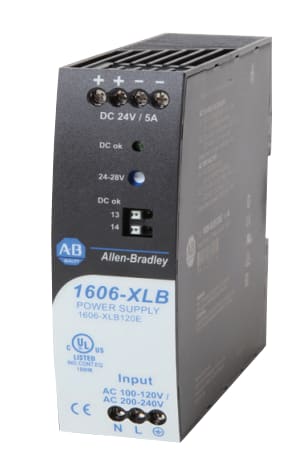 POWER 1-Fase 120W/5A-24VDC, 85-132V/170-264VAC