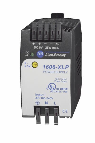 POWER 1-FASE 25W/5..5.5V.100..240V INPUT