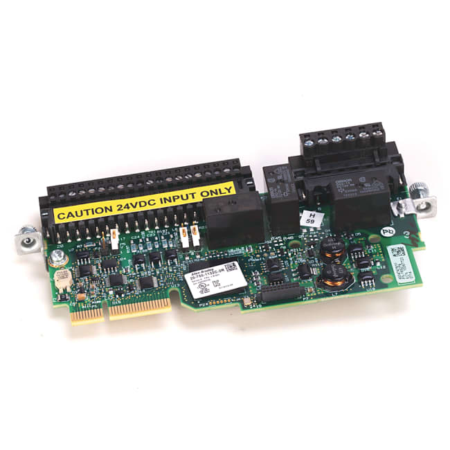 PF750 I/O Kort 24VDC,1AI,1AO,3DI, 2 Relay Output