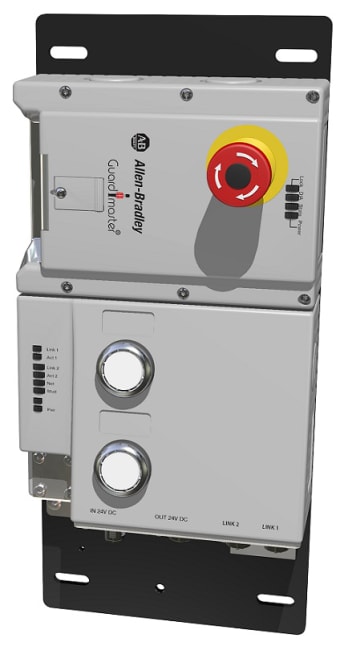 442G ACCESS BOX PTR ETHERNET/IP LEFT-HAND, 2 BUTTONS, E-STOP