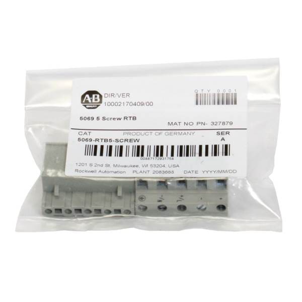 Compact I/O 5 pin Screw type RTB