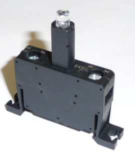 LED modul hvit 24VAC/DC bunnmont. 10PK